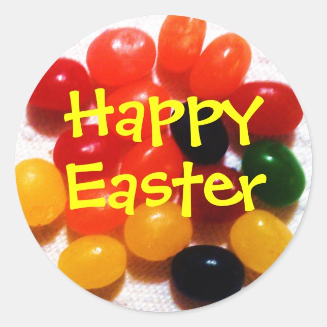 HAPPY EASTER JELLYBEAN Aufkleber (Vorderseite)