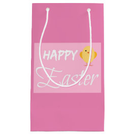 Happy Easter Kleine Kick Pink Kleine Geschenktasch Geschenktüte