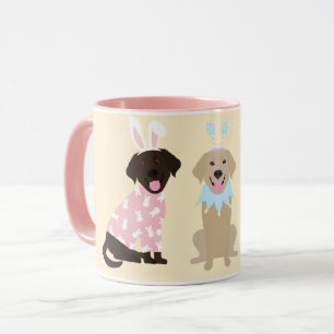 Happy Easter Labrador Retriever Hunde Tasse