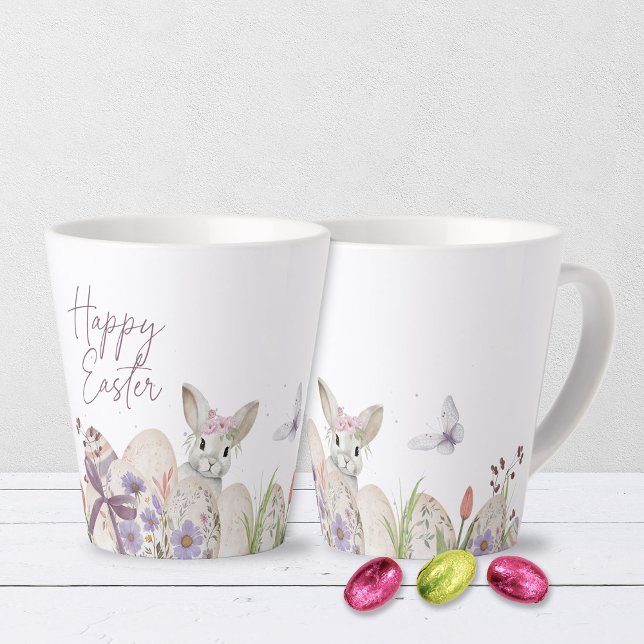 Happy Easter Latte Mug Milchtasse (12 oz Easter Latte Mug)