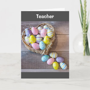 ***HAPPY EASTER LEHRER*** EASTER CARD FEIERTAGSKARTE