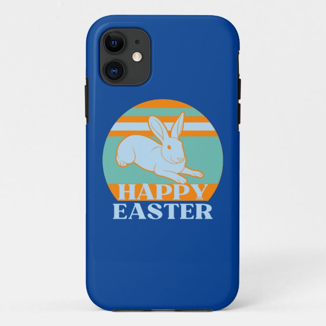 HAPPY EASTER lustige Ostersonnige Geschenkidee Case-Mate iPhone Hülle (Rückseite)