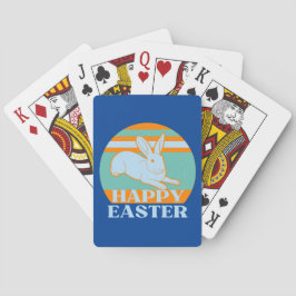 HAPPY EASTER lustige Ostersonnige Geschenkidee Spielkarten