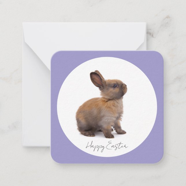 Happy Easter Mitteilungskarte (Vorderseite)