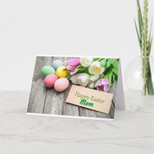 HAPPY EASTER **MOM** ESPÈRE QUE C'EST LA CARTE SPÉ