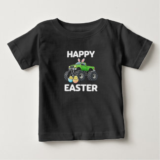 Happy Easter Monster Truck Kids Holiday Baby T-shirt