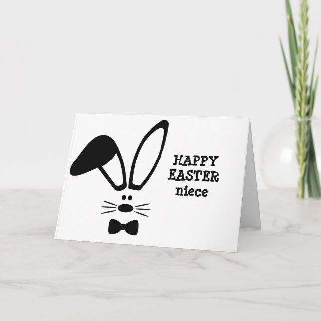 ***HAPPY EASTER NIECE*** FEIERTAGSKARTE (Vorderseite)