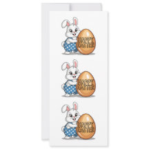 Happy Easter Polka Dot Bunny