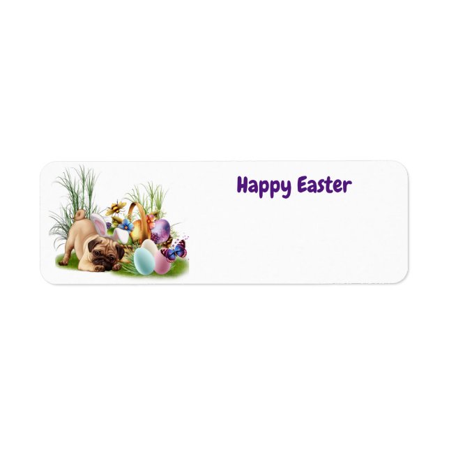 Happy Easter Pub Hundeschrift (Vorne)