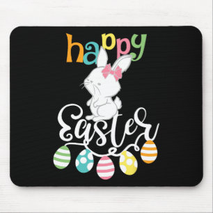 Happy Easter Redewendungen Ei Groovy Bunny Rabbit Mousepad