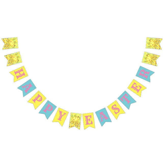 "HAPPY EASTER" ROCKER CHICK MOSH PIT PARTY BANNER (Alle)