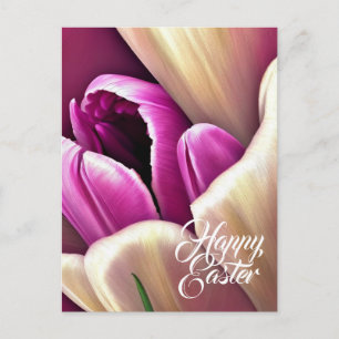 Happy Easter Schöne Frühlingsslippen Postkarte