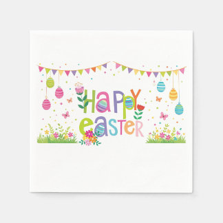 Happy Easter  Serviette