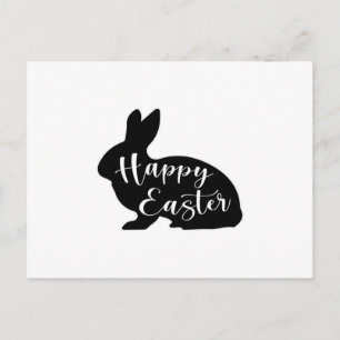 Happy Easter Spring Bunny Easter Funny Gift Idee Postkarte