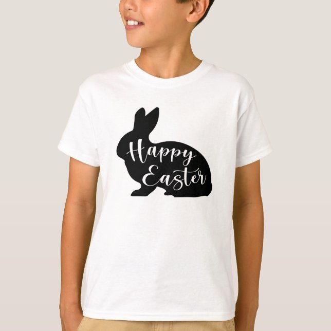 Happy Easter Spring Bunny Easter Funny Gift Idee T-Shirt (Vorderseite)