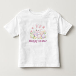 Happy Easter Spring Design - Cute Easter Bunny  Kleinkind T-shirt
