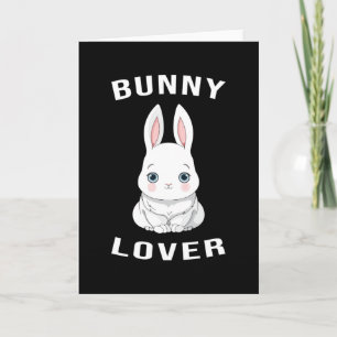 Happy Easter Spring Egg Bunny Lover Funny Gift Karte