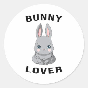 Happy Easter Spring Egg Niedlich Bunny Lover Gesch Runder Aufkleber