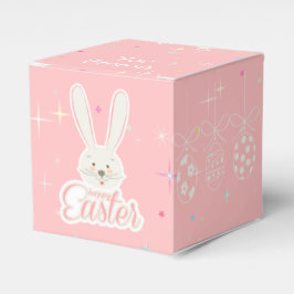 Happy Easter Spring Holiday niedlicher Hasen Egg H Geschenkschachtel