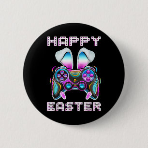 Happy Easter Video Game Controller Funny Gamer Boy Button
