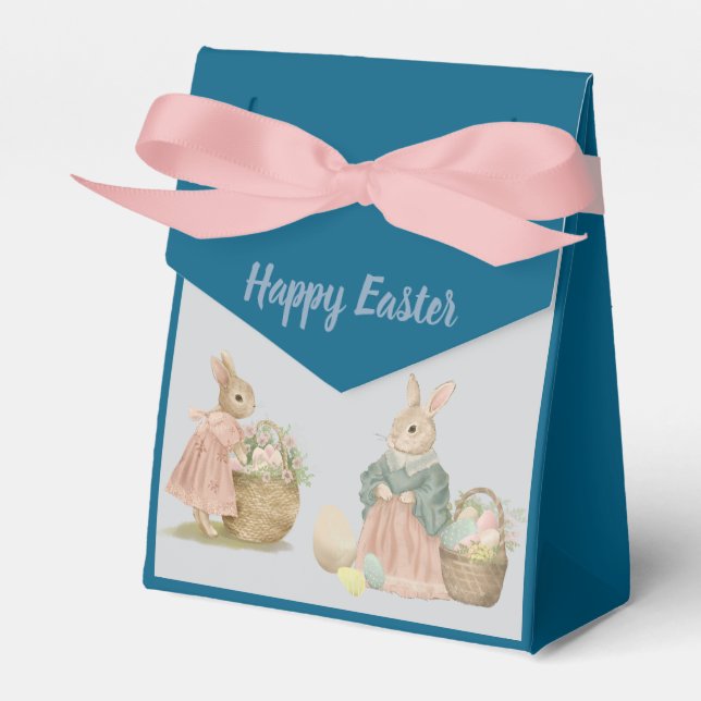 Happy Easter with Peter Rabbit Favor Box Geschenkschachtel (Vorderseite)
