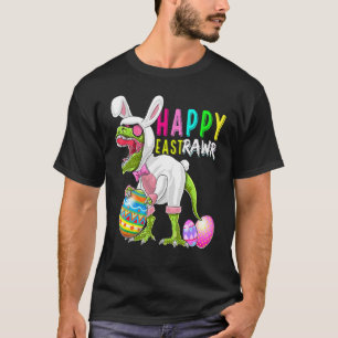 Happy Eastrawr Bunny T-Rex Dinosaurier Oster 2022  T-Shirt