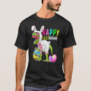 Happy Eastrawr Bunny T Rex Dinosaurier Oster 2022  T-Shirt