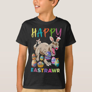 Happy Eastrawr Niedlich Trex Dinosaur Osterfest Bu T-Shirt