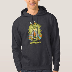 Happy Eastrawr   Sweat - shirt à capuche masculin
