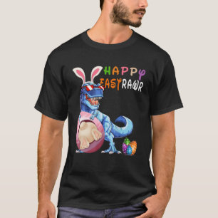 Happy Eastrawr T Rex Dinosaur Oster Bunny Egg Cos T-Shirt
