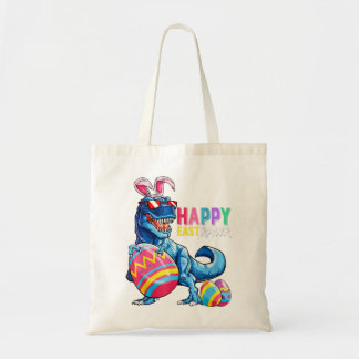 Happy Eastrawr T Rex Dinosaur Oster Bunny Egg Cos Tragetasche