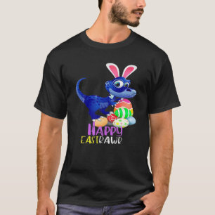 Happy Eastrawr T Rex Dinosaur Osterfest Bunny Egg T-Shirt