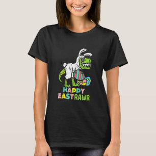 Happy Eastrawr Trex Ostern Bunny Egg Funny Dinosau T-Shirt