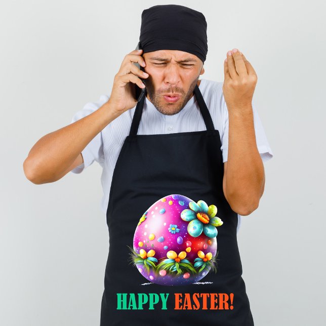 Happy Eggster - Ostereier Niedlich Schürze (Von Creator hochgeladen)
