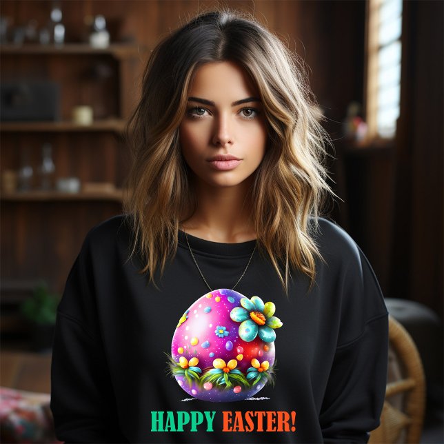 Happy Eggster - Ostereier Niedlich T-Shirt (Von Creator hochgeladen)