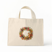 Happy Eichhörnchen in Blätter des Herbstes