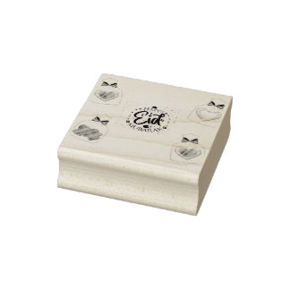 Happy Eid  -Eid Adha Mubarak 2022. Gummistempel