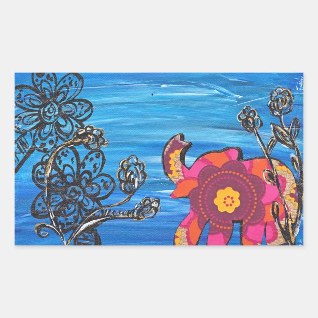 Happy Elephant stickers (Devant)