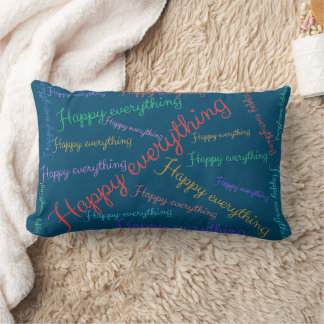 Happy Everything - Buntes Kissen für gute Laune