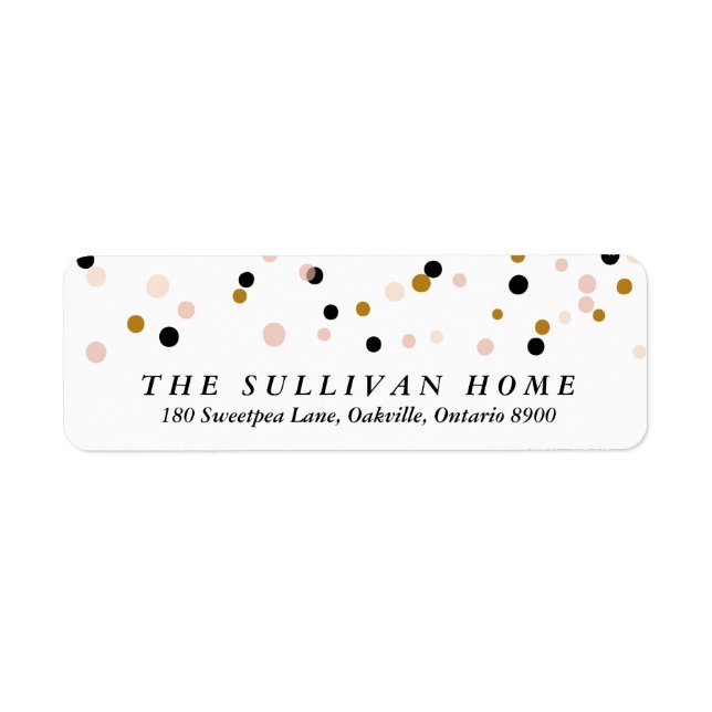 Happy Everything Confetti | Bezeichnung der Urlaub (Vorne)