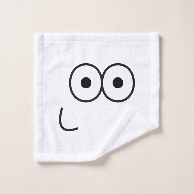 Happy Eyes and Mouth - Face Totuch Waschlappen (Waschlappen)
