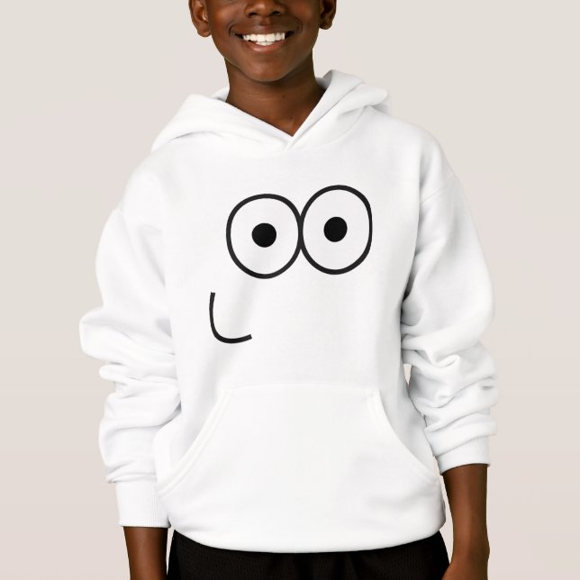 Happy Eyes and Mouth - Kids Hoodie (Vorderseite)