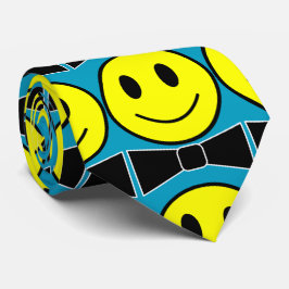Happy Face Bow Krawatte Necktie