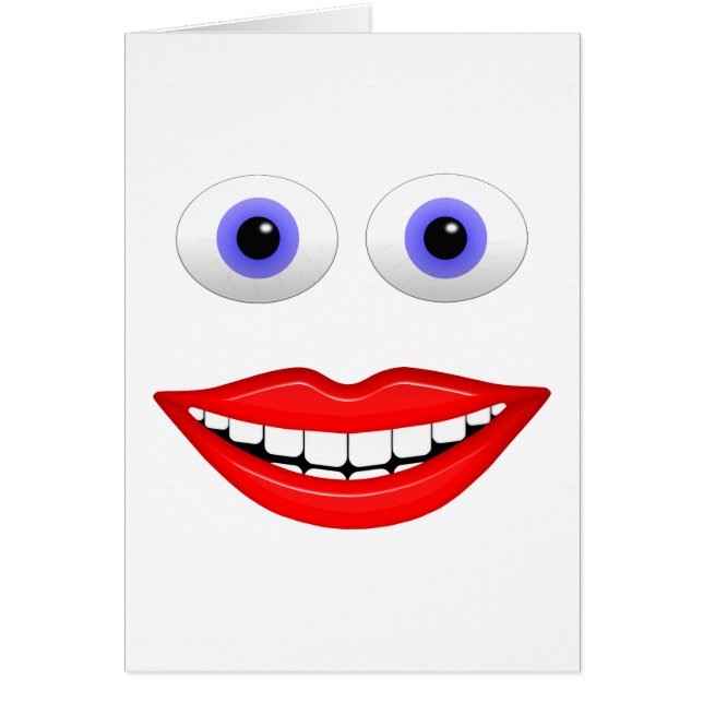 Happy Face Card (Vorne)