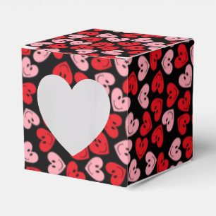 Happy Face Heart Geschenkschachtel