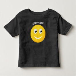 Happy face in a good mood kleinkind t-shirt