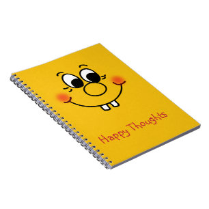 Happy Face Kids Art Notizblock