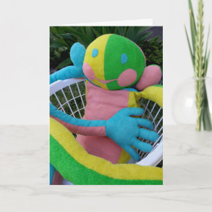 Happy Face Man Just Chill Custom Card Karte