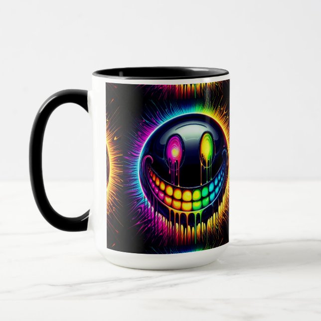 Happy Face mug Tasse (Links)