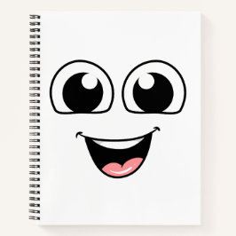 Happy face Notebook Notizbuch
